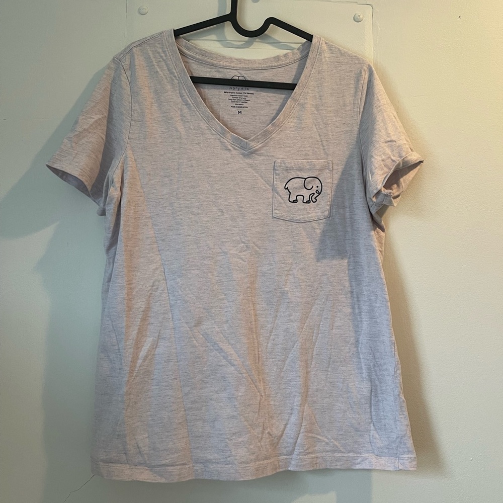 Ivory Ella shirt pale purple